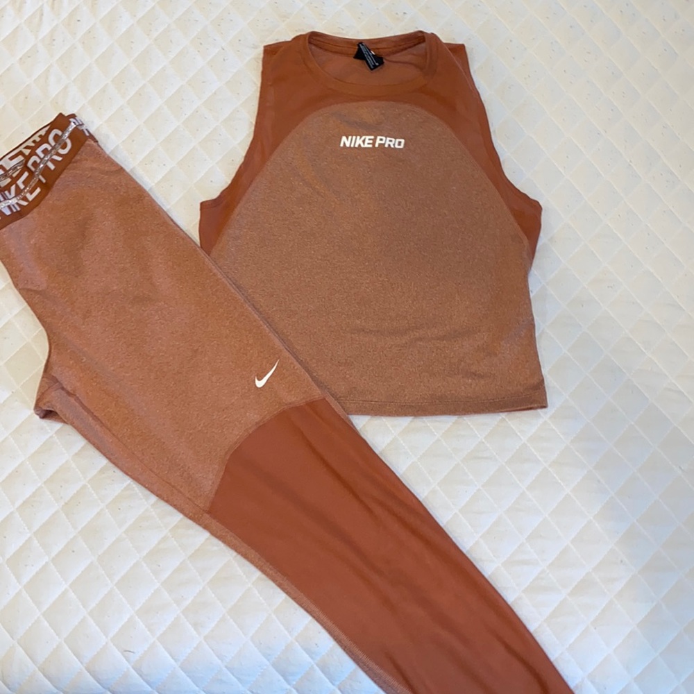 nike pro matching set